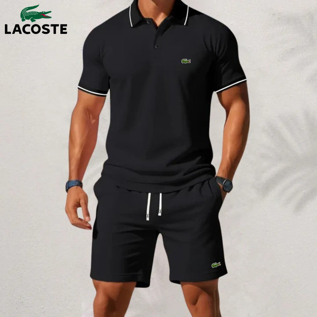 Set aus Polohemd und Shorts