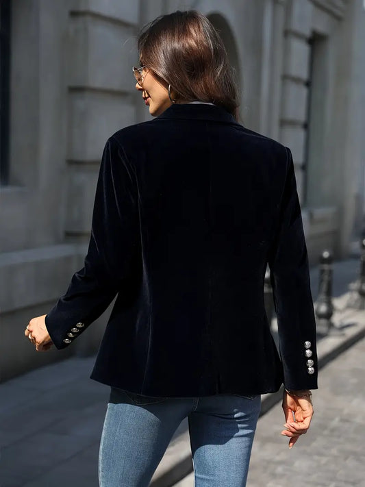 JULISSA | ELEGANTER VELVET BLAZER