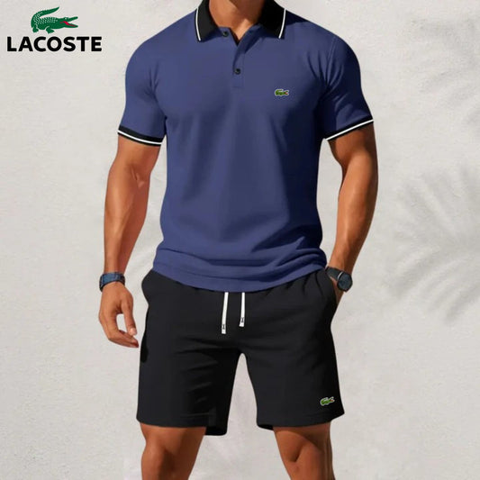 Set aus Polohemd und Shorts