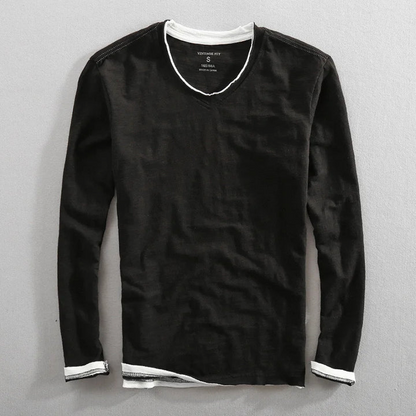 Ashton™ | Langarm Baumwollhemd